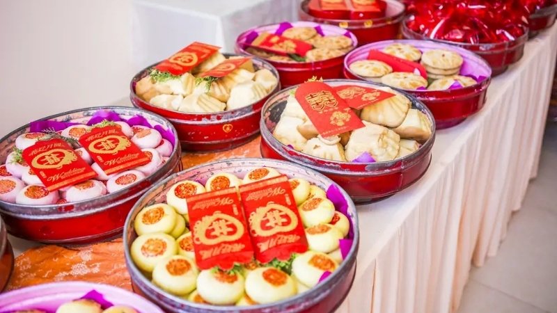 Tầm quan trọng của bánh cưới trong văn hóa người Hoa