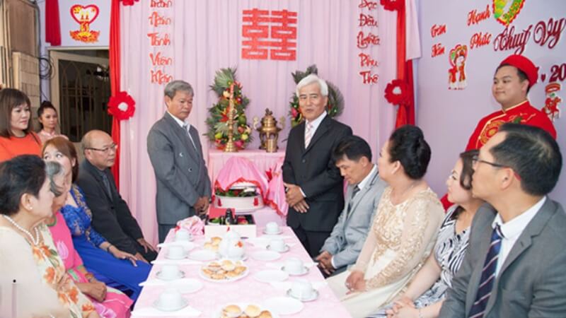 Bài phát biểu của đại diện nhà trai