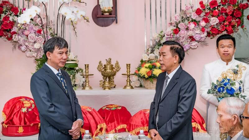 Bài phát biểu của đại diện hai gia đình
