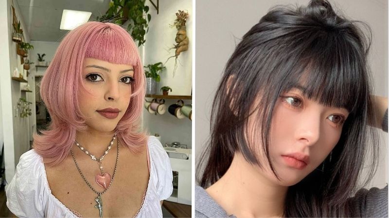 Tóc con sứa phù hợp với mặt tròn, trái xoan và góc cạnh