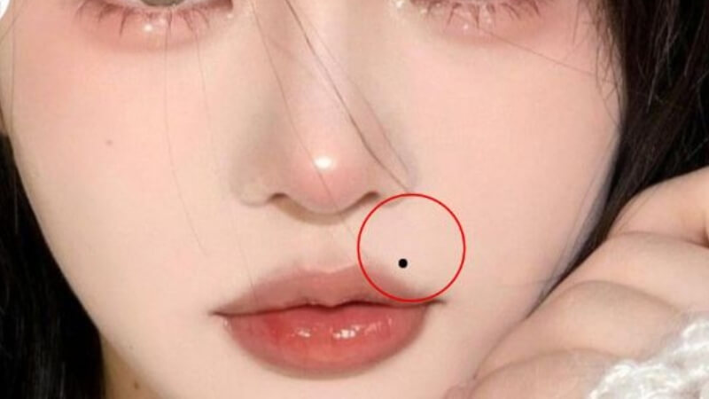 Ý nghĩa chung của nốt ruồi ở môi trên
