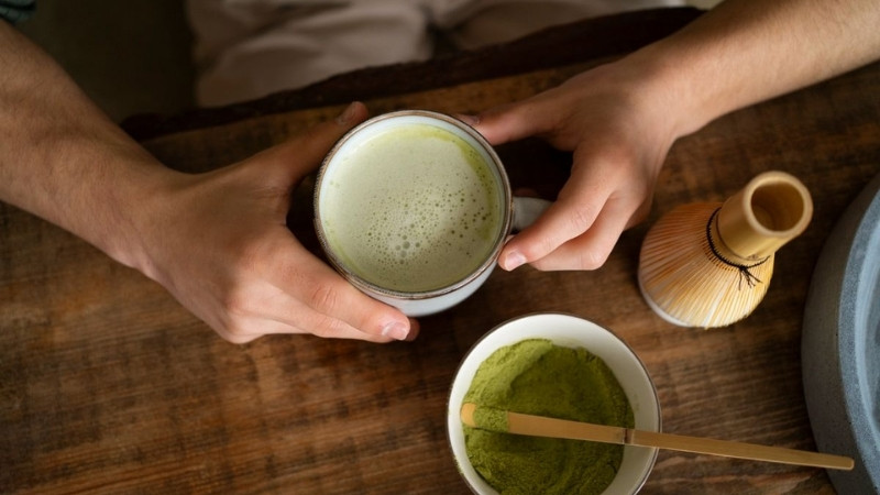 Matcha đóng vai trò như một chất thải độc tự nhiên