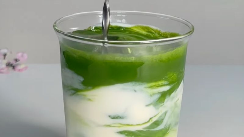 Thành phẩm matcha kem cheese