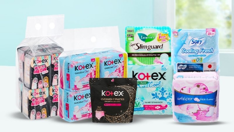 Bách hóa XANH cung cấp Kotex chính hãng với nhiều lựa chọn từ dòng khác nhau