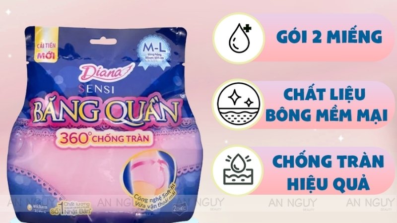 Diana Beauty Hip 360 độ dạng quần ôm sát cơ thể nữ