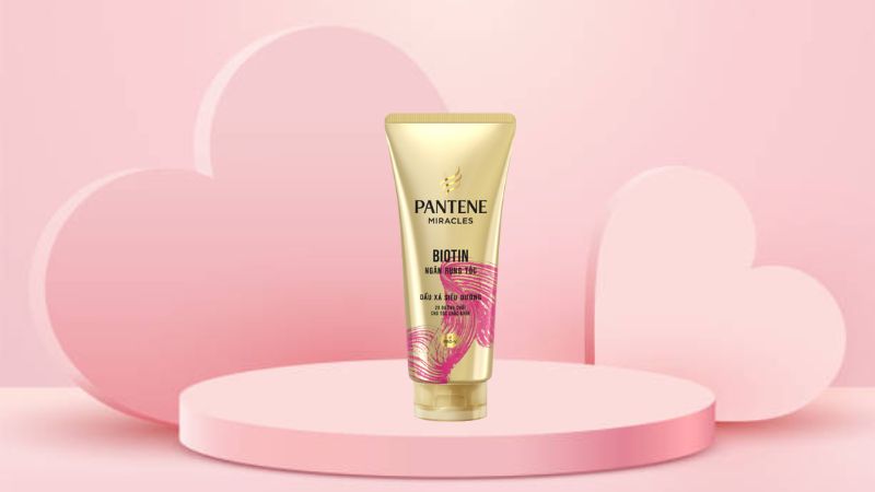 Dầu xả Pantene nuôi dưỡng tóc chắc khỏe, hạn chế gãy rụng