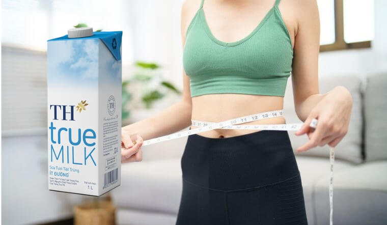 Uống sữa TH true MILK ít đường có béo (mập) không? Giải đáp chi tiết