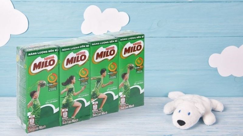 Uống sữa Milo không làm dậy thì sớm