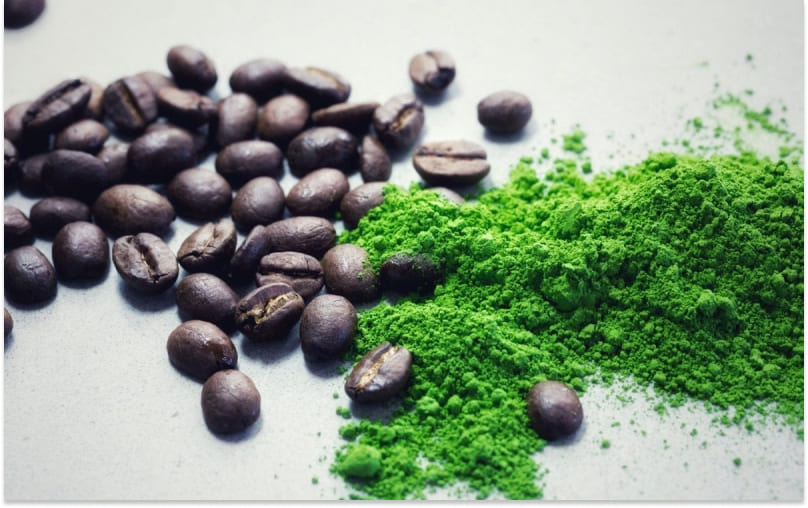 Caffeine trong bột matcha
