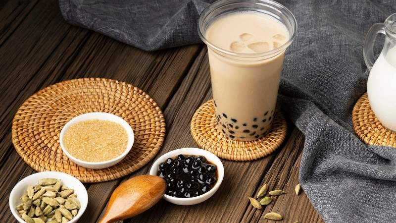 Trà sữa pha từ sữa thực vật vẫn phù hợp với người ăn chay