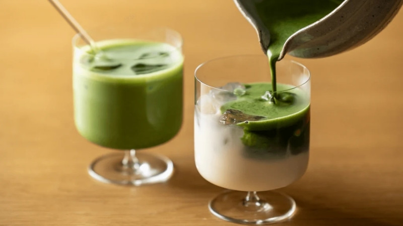 Vị matcha đậm, hậu ngọt nhẹ là tiêu chuẩn quan trọng