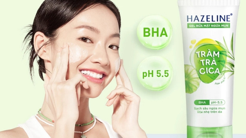Sữa rửa mặt Hazeline có thể khiến da bắt nắng nếu không bảo vệ kỹ