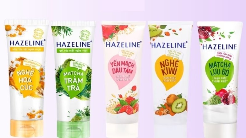 Sữa rửa mặt Hazeline phù hợp cho cả tuổi dậy thì và người trưởng thành