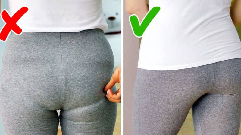 Lỗi khi mặc quần legging