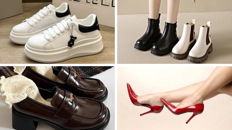 Các loại giày phù hợp với quần legging