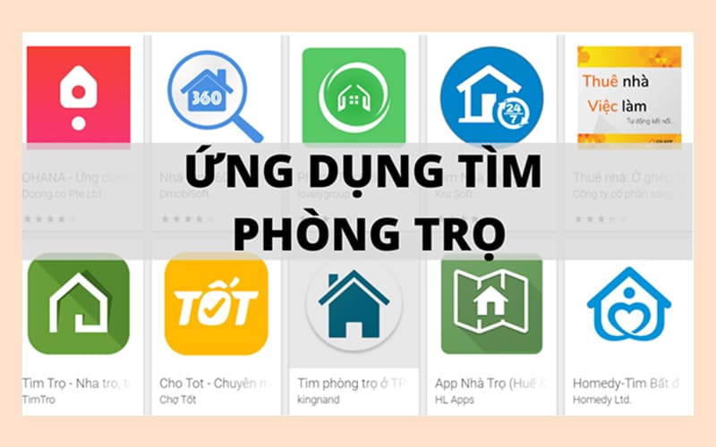 Ứng dụng cho thuê phòng trọ uy tín Ứng dụng cho thuê phòng trọ uy tín