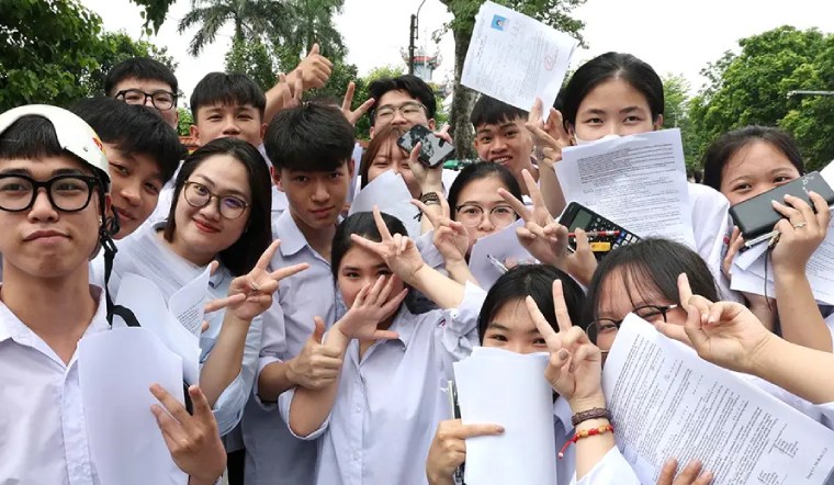 Xếp hạng điểm thi tốt nghiệp THPT 2025 63 tỉnh, thành cũ trên cả nước 