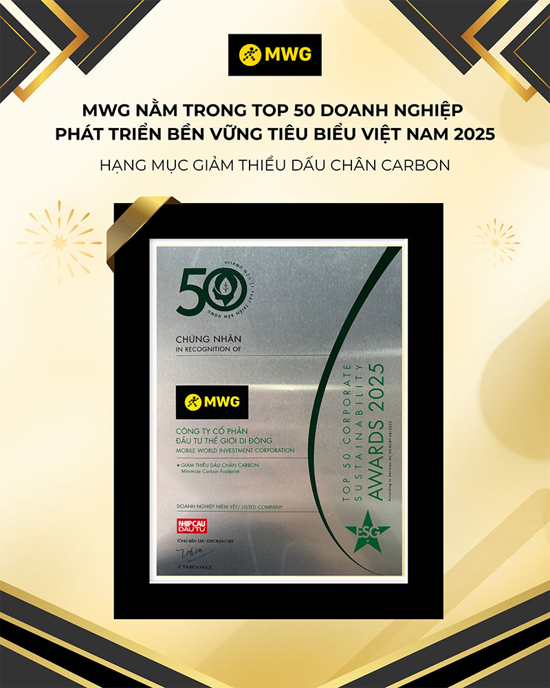 Giải thưởng Top 50 Doanh Nghiệp Phát Triển Bền Vững Tiêu Biểu Việt Nam 2025 Giải thưởng Top 50 Doanh Nghiệp Phát Triển Bền Vững Tiêu Biểu Việt Nam 2025