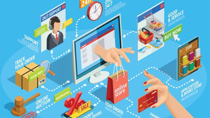 Ngành này trang bị kiến thức kinh doanh trực tuyến hiện đại.