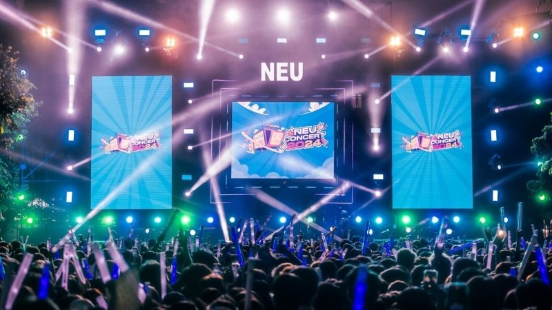 Sự kiện NEU Concert bùng nổ