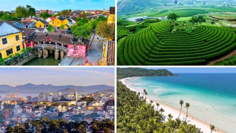Các điểm du lịch chữa lành nổi tiếng ở Việt Nam Các điểm du lịch chữa lành nổi tiếng ở Việt Nam