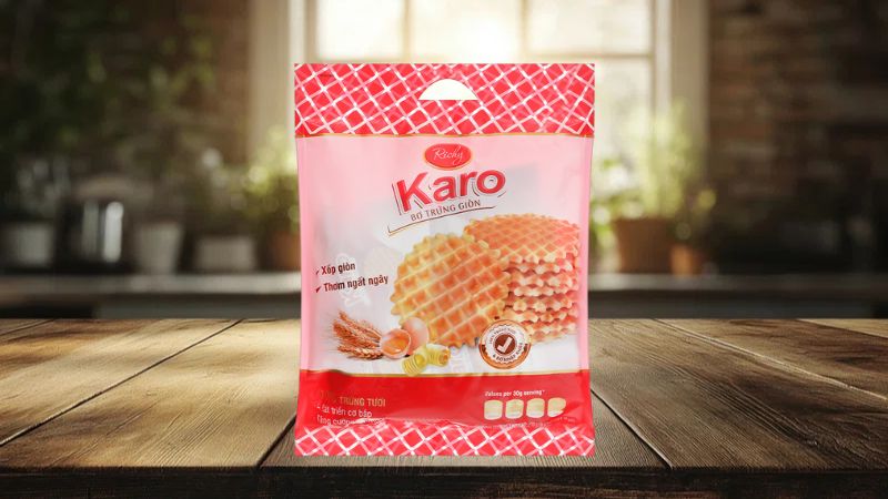 Bánh Karo bơ trứng giòn tan