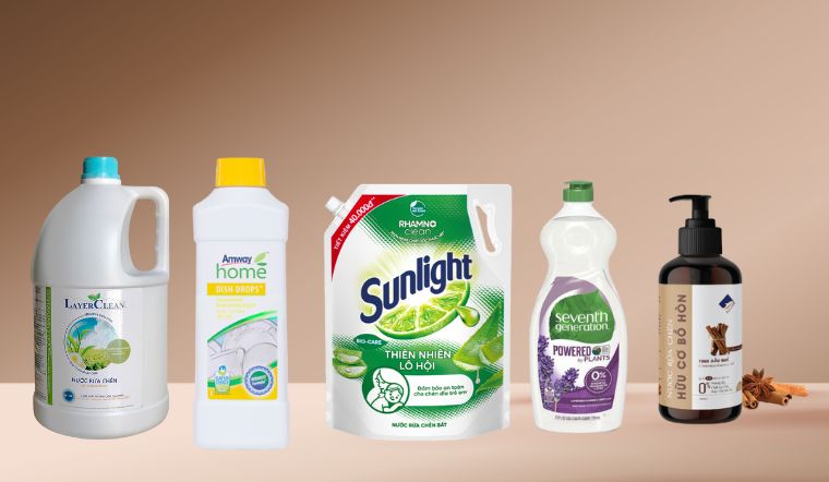 Nước rửa chén an toàn cho sức khỏe: Tiêu chí chọn và top 7 sản phẩm đáng tin cậy