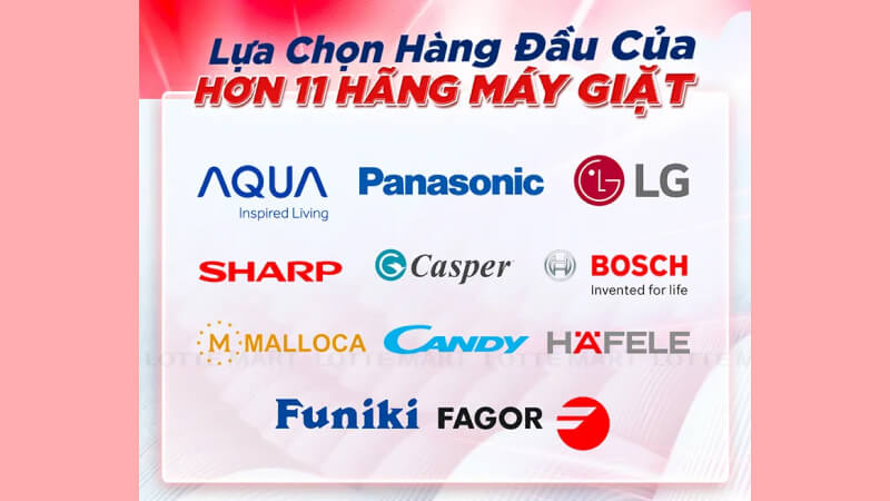 OMO Matic được khuyên dùng bởi hơn 11 hãng máy giặt nổi tiếng OMO Matic được khuyên dùng bởi hơn 11 hãng máy giặt nổi tiếng