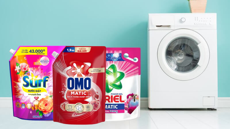 So sánh các dòng nước giặt nổi bật trên thị trường So sánh các dòng nước giặt nổi bật trên thị trường