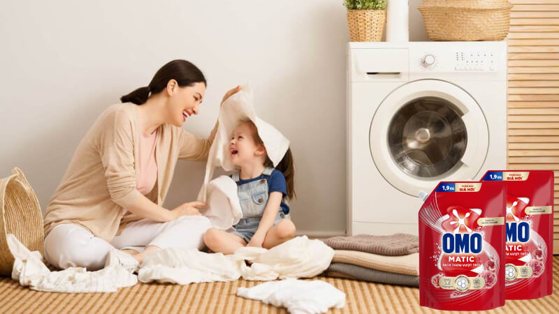 Nước giặt OMO chuyên gia cửa trên là lựa chọn lý tưởng Nước giặt OMO chuyên gia cửa trên là lựa chọn lý tưởng