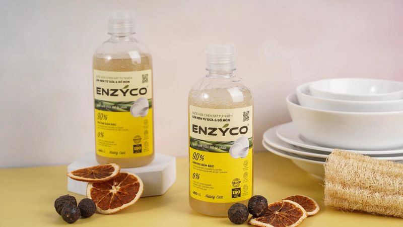 Nước rửa chén bảo vệ da tay bồ hòn An An