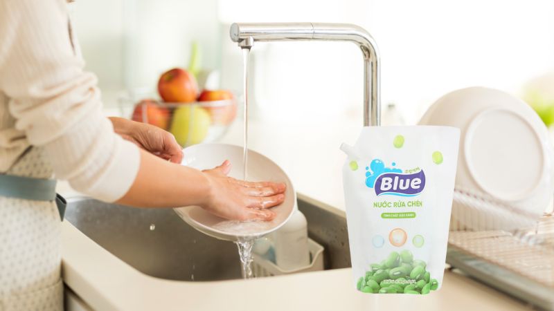 Nước rửa chén bảo vệ da tay bồ hòn An An