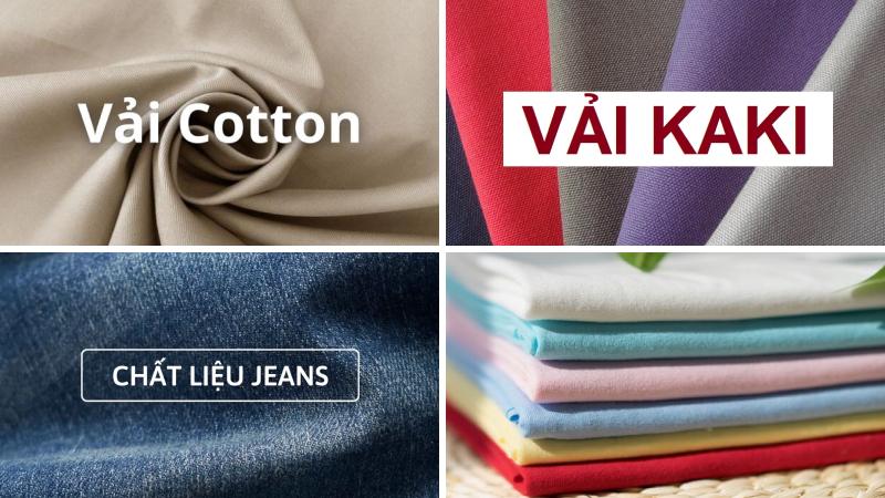 Các loại vải này thường được sử dụng trong đời sống hằng ngày Các loại vải này thường được sử dụng trong đời sống hằng ngày