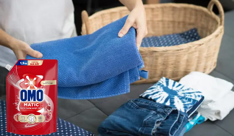 Nước giặt OMO cửa trên phù hợp với loại vải nào nhất?