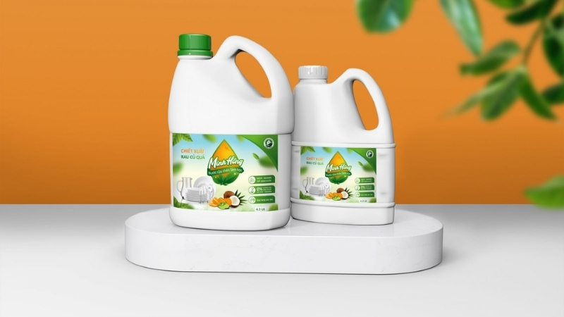 Nước rửa chén hữu cơ Minh Hồng