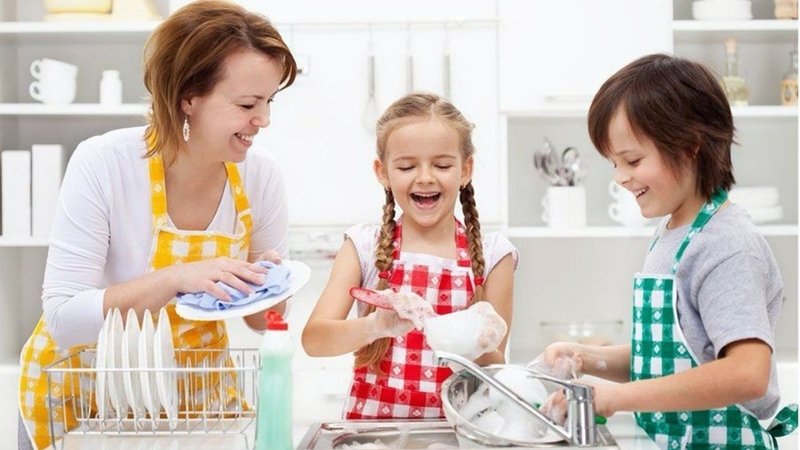 Trẻ em rất dễ dị ứng với nước rửa chén nhiều hóa chất