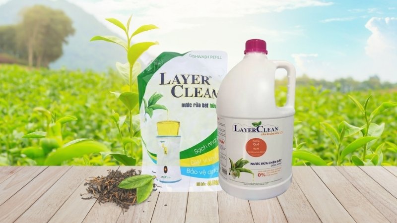 Nước rửa bát hữu cơ Layer Clean