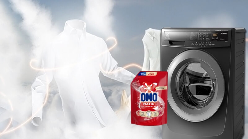 Ngăn ngừa cặn bám trên quần áo và trong máy giặt