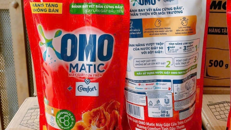 Dòng OMO hương Comfort lưu hương thơm mát lâu dài, dễ chịu Dòng OMO hương Comfort lưu hương thơm mát lâu dài, dễ chịu