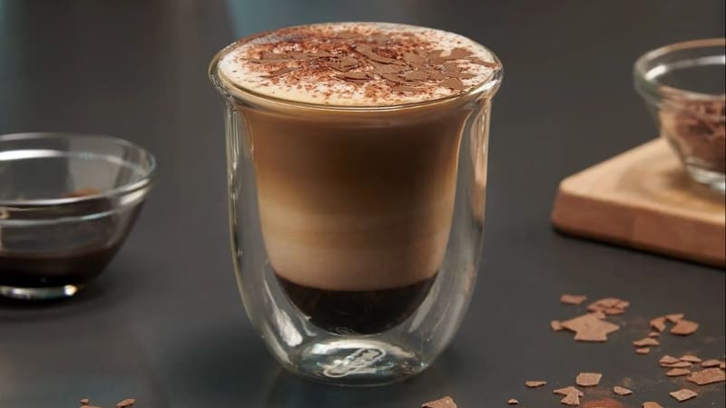 Cappuccino hạt phỉ mang lại phút giây thư giãn