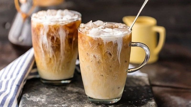 Latte sữa dừa nhẹ nhàng khơi dậy nguồn cảm hứng