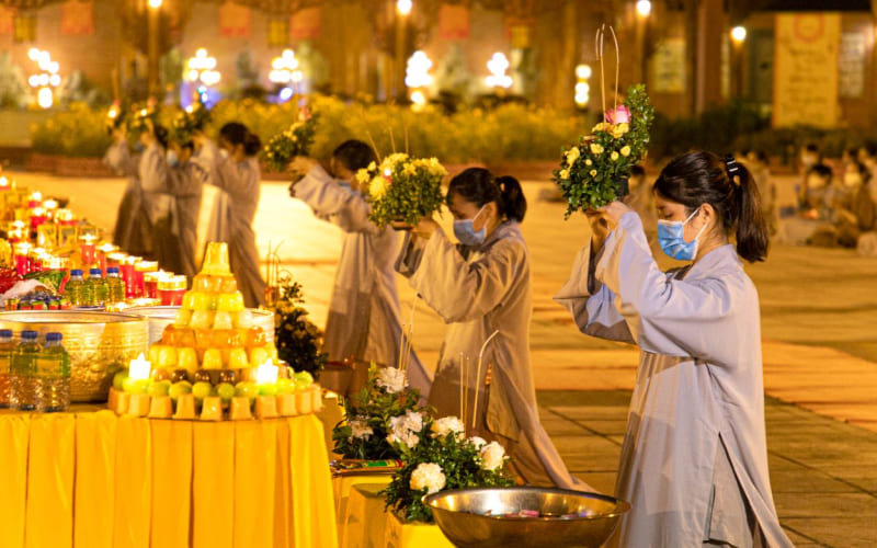 Hoạt động tại Lễ Vu Lan