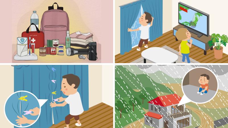 Những việc cần làm trong ngày mưa bão