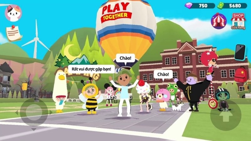 Đổi tên trong Play Together cần một lượng kim cương nhất định