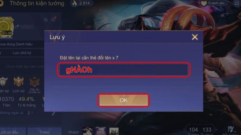 Viết ngược tên thật đặt tên game tạo sự độc đáo