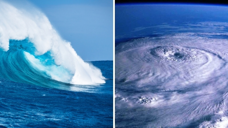 Giải thích các hiện tượng tự nhiên của một cơn bão