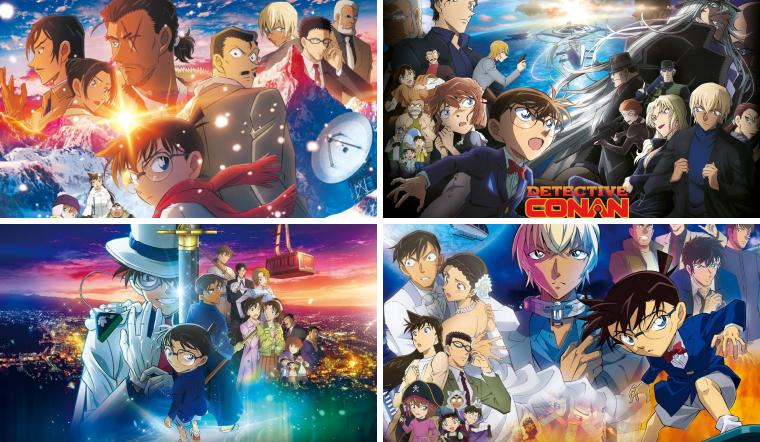 Danh sách các movie trong conan chiếu rạp có doanh thu khủng, hay nhất