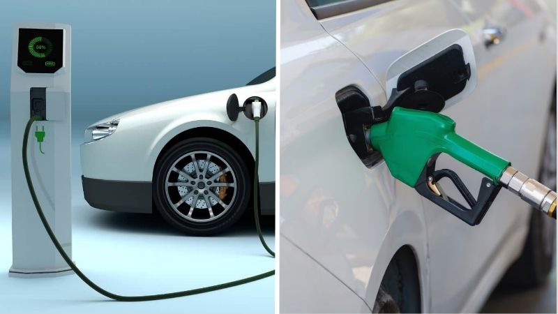 Xe điện và xe xăng là hai lựa chọn phương tiện phổ biến hiện nay