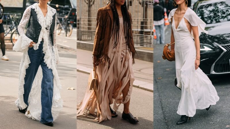 Mẹo phối đồ Boho Chic không bị rườm rà