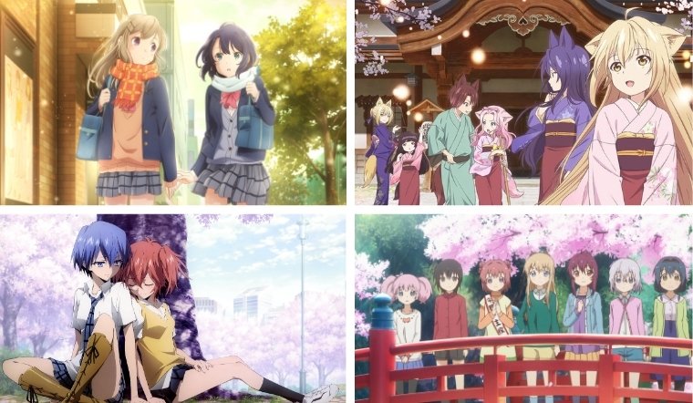 List 10 phim anime bách hợp hay nhất được tuyển chọn